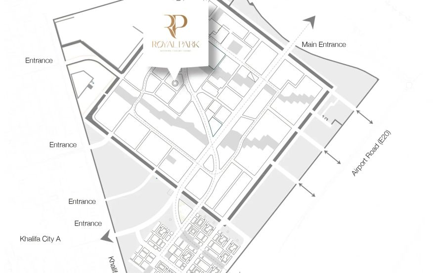 Site plan – Royal Park
