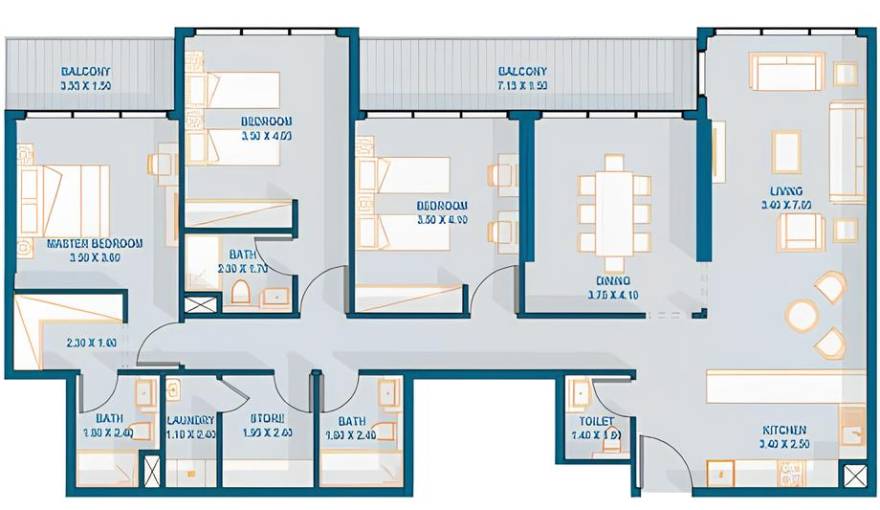 Plans Selina Bay