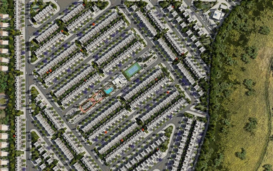Site plan – Reportage Hills