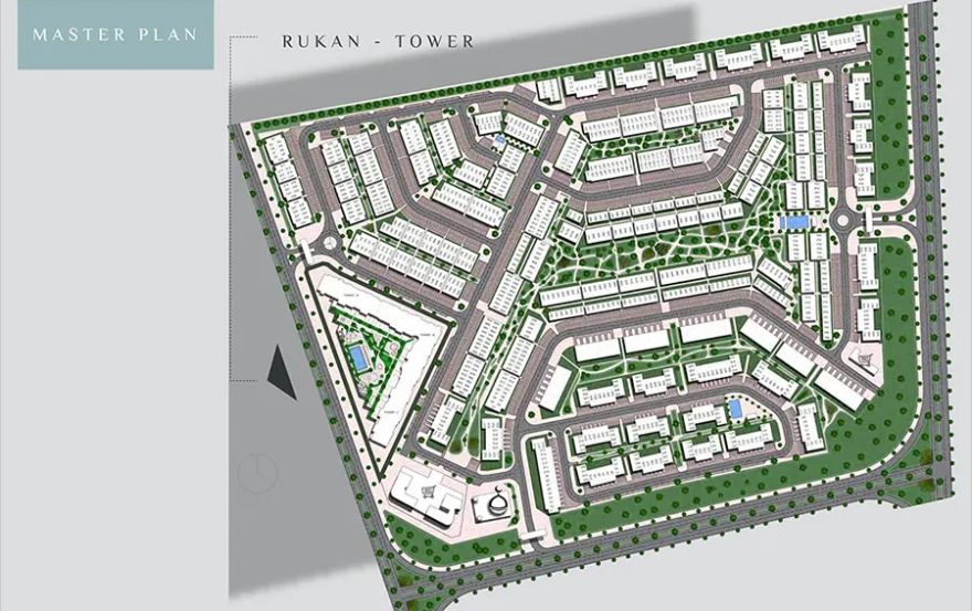Site plan – Rukan Tower