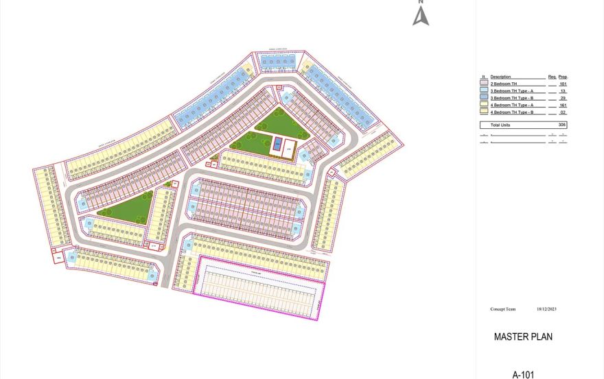Site plan – Verdana Phase 4