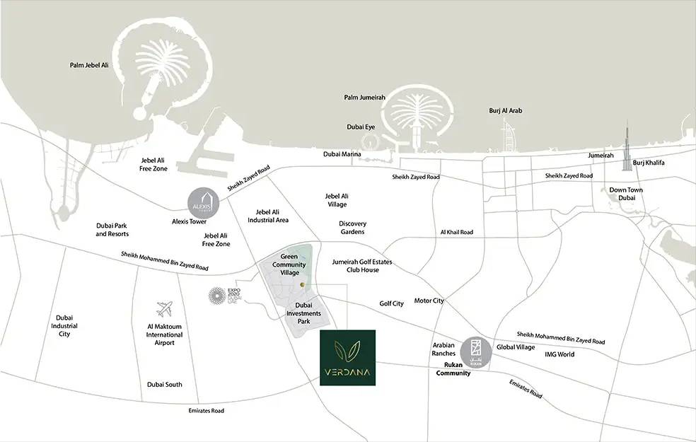 General plan – Verdana Townhouses#1