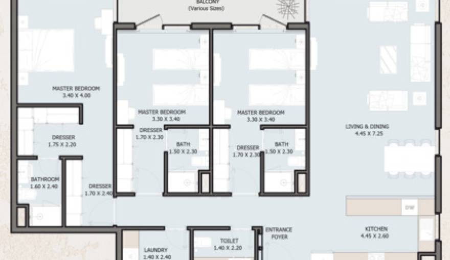 Plans Verdana VII Residences