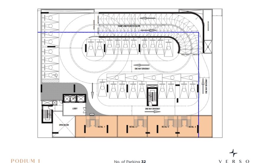 Site plan – Verso