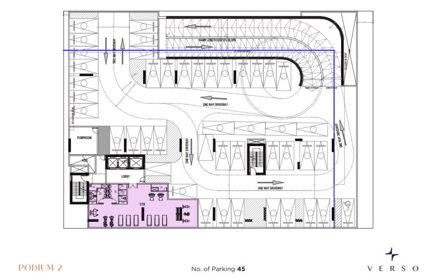 Site plan – Verso