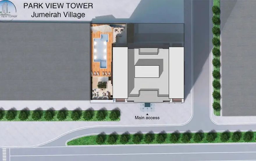Site plan – Park View Tower
