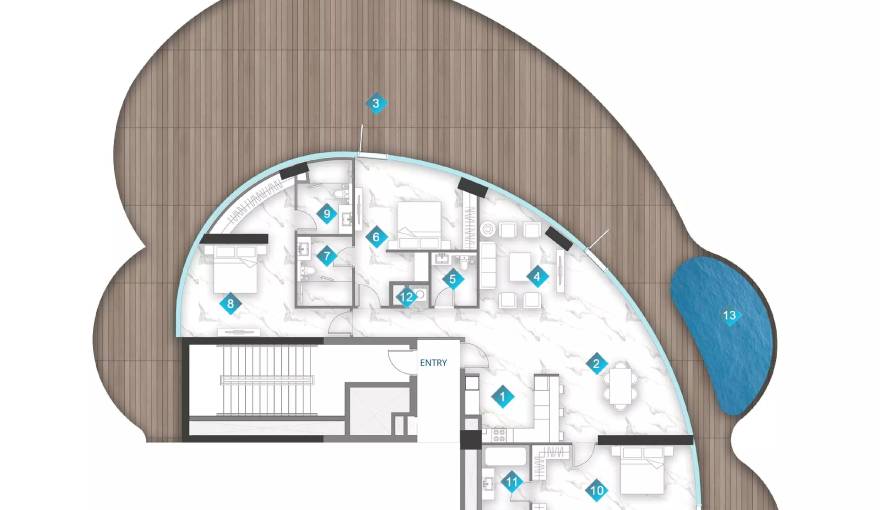 Plans Dusit Rijas Suites