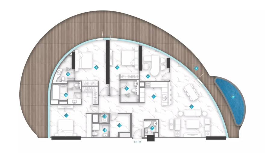 Plans Dusit Rijas Suites