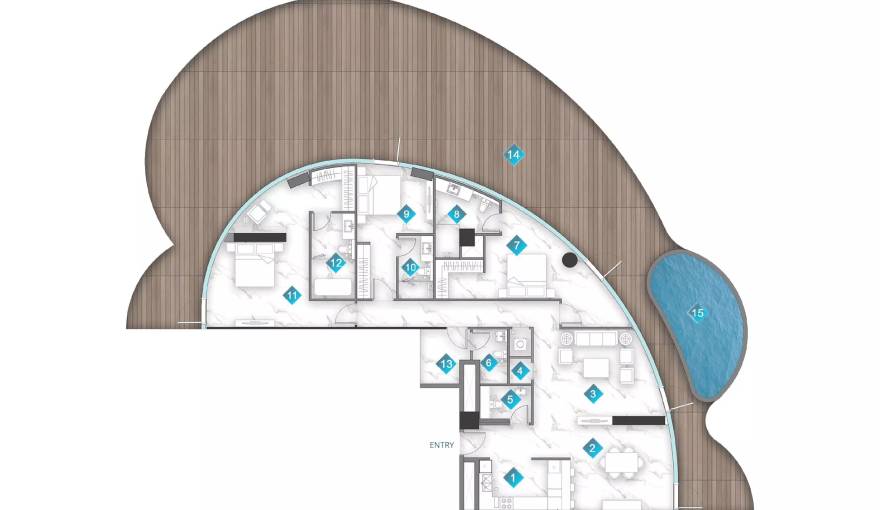 Plans Dusit Rijas Suites