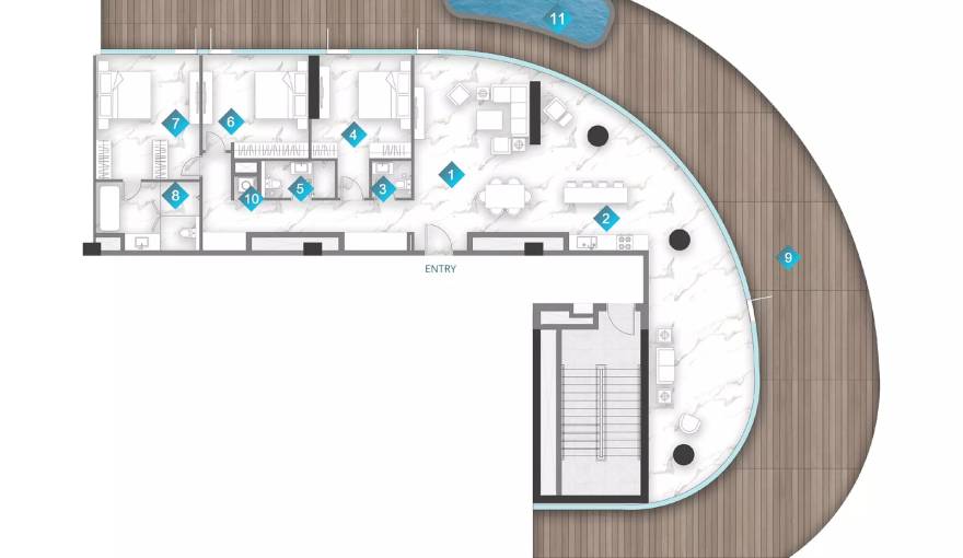Plans Dusit Rijas Suites