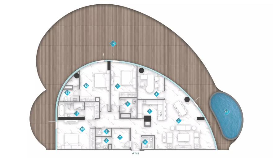 Plans Dusit Rijas Suites