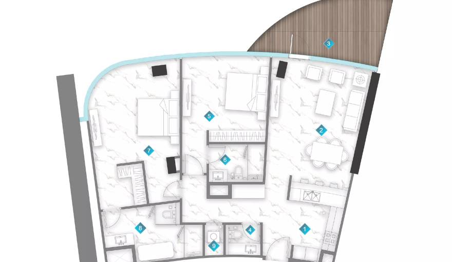 Plans Dusit Rijas Suites
