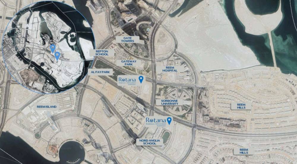 General plan – Rotana Residences#1