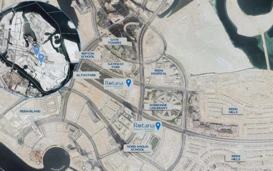 Site plan – Rotana Residences