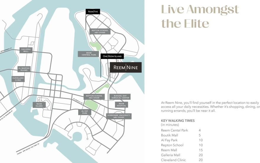 Site plan – Reem Nine