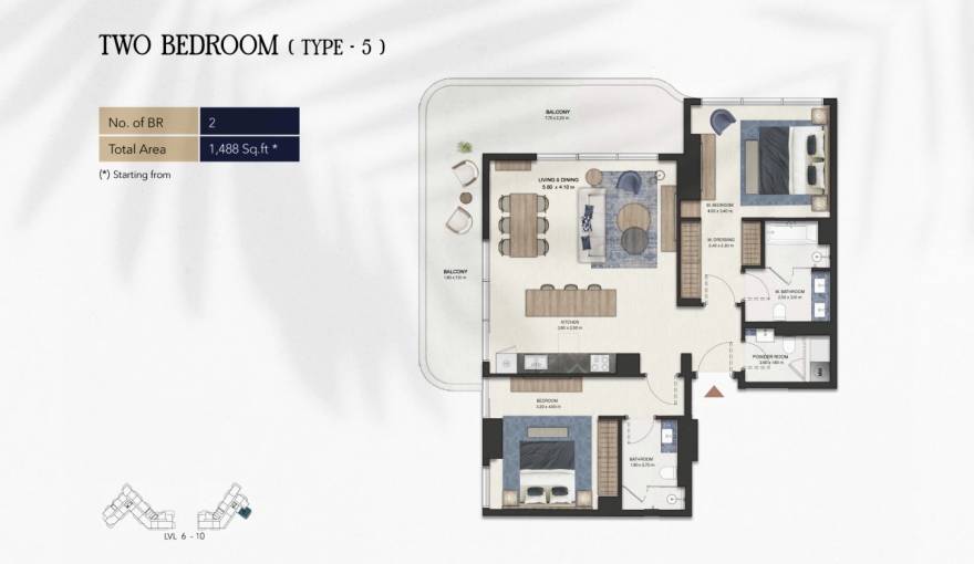 Plans Seamont, Autograph Collection Residences