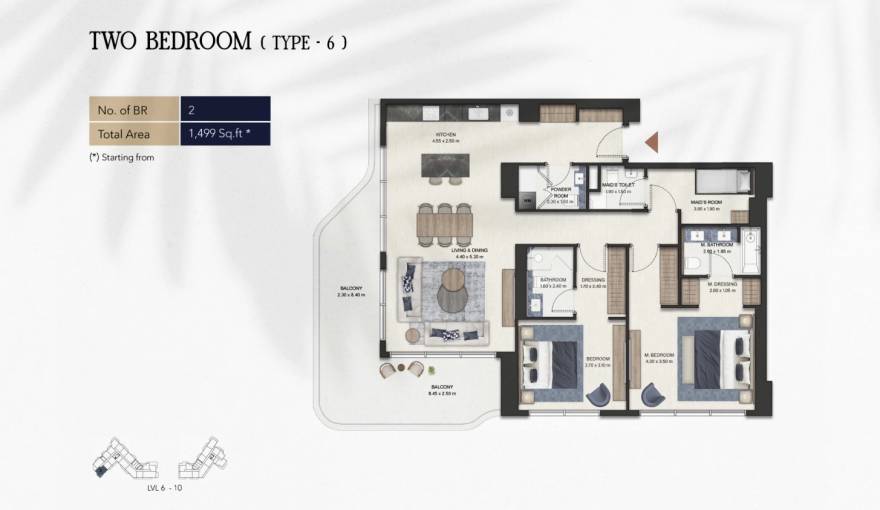 Plans Seamont, Autograph Collection Residences