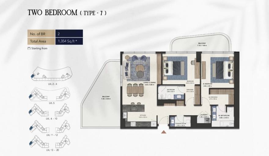 Plans Seamont, Autograph Collection Residences