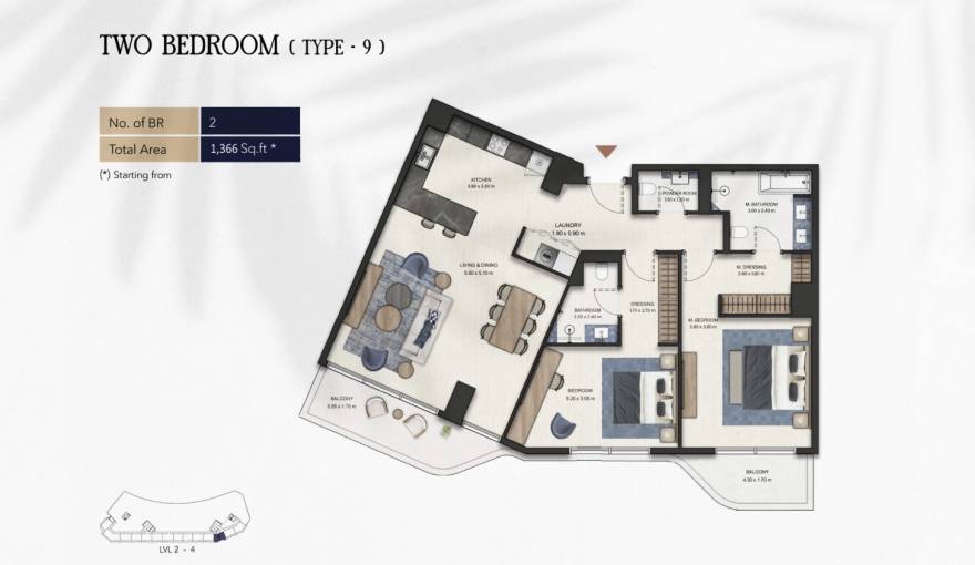 Plans Seamont, Autograph Collection Residences