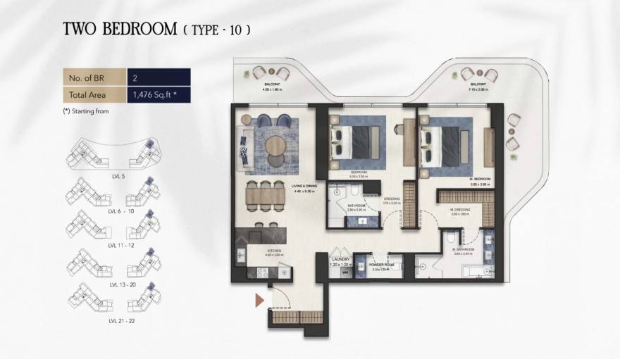 Plans Seamont, Autograph Collection Residences