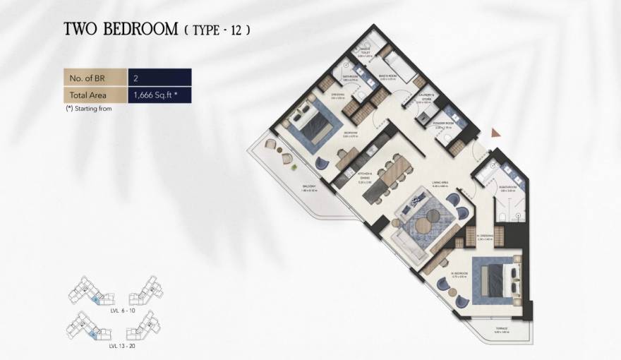 Plans Seamont, Autograph Collection Residences