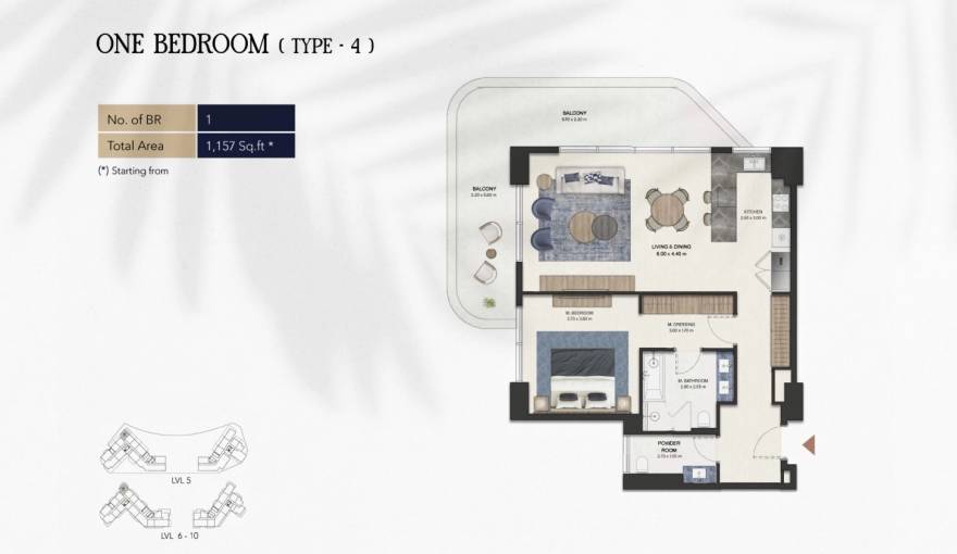 Plans Seamont, Autograph Collection Residences