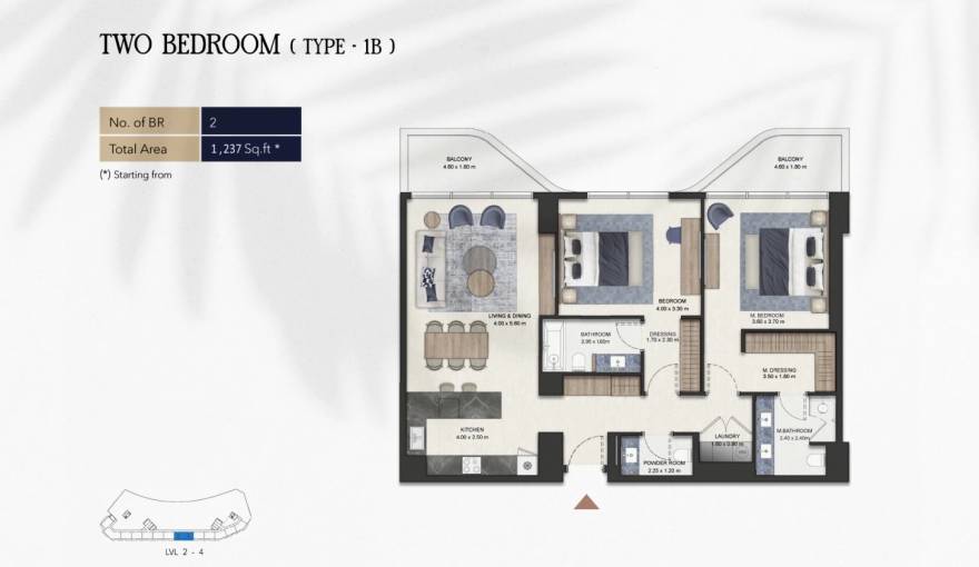 Plans Seamont, Autograph Collection Residences