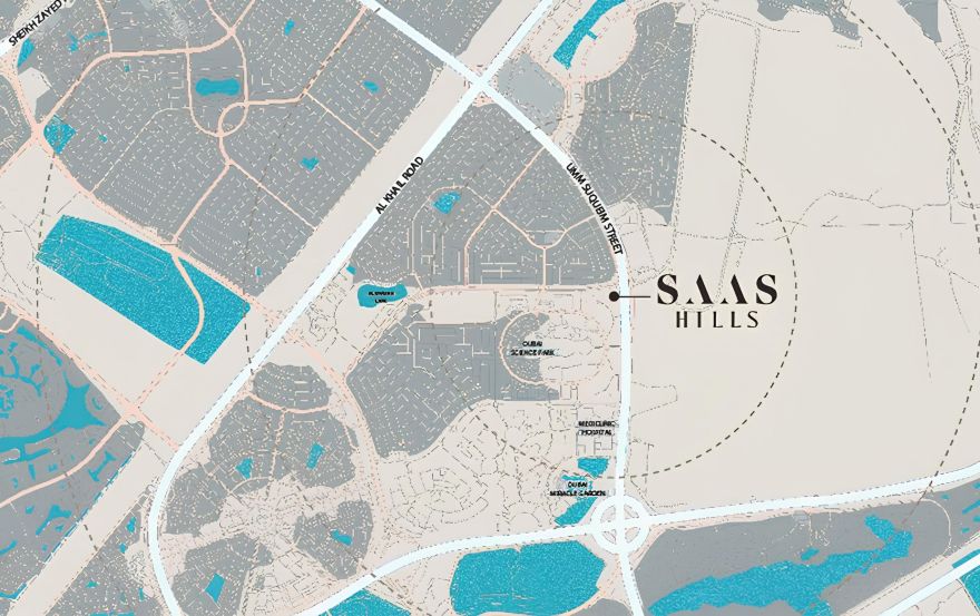 Site plan – Saas Hills