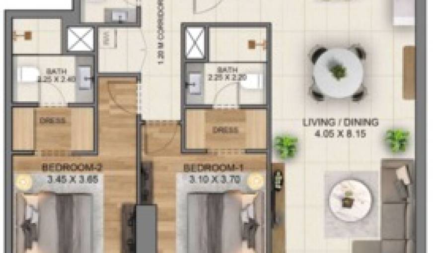 Plans Marriott Residences JLT