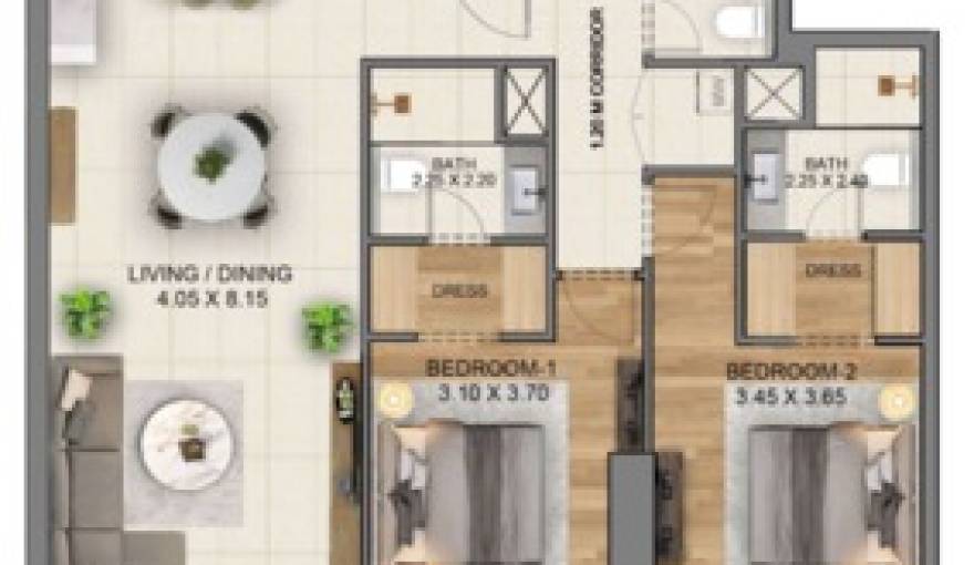 Plans Marriott Residences JLT