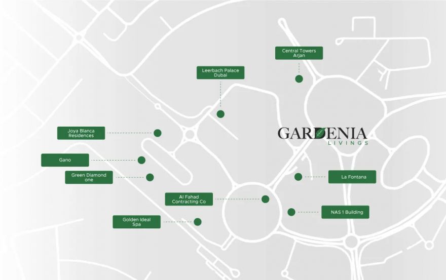 Site plan – Gardenia Livings
