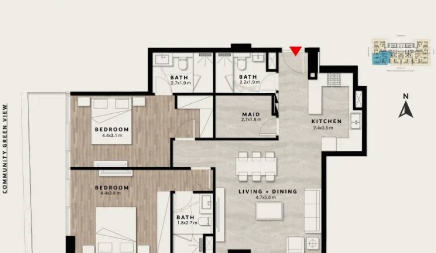 Plans Repose Residence