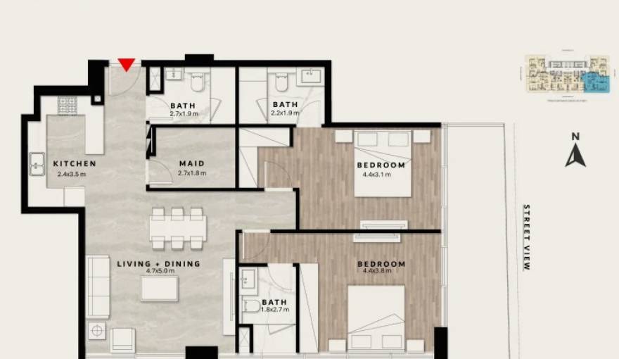 Plans Repose Residence