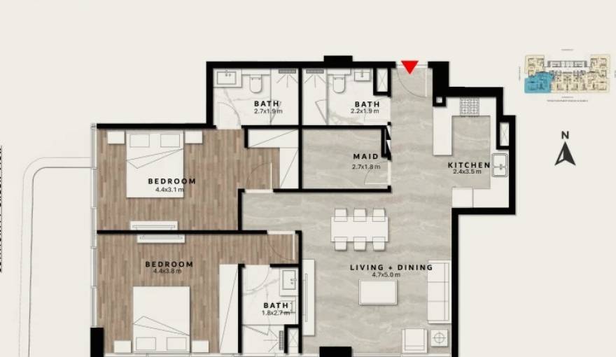 Plans Repose Residence