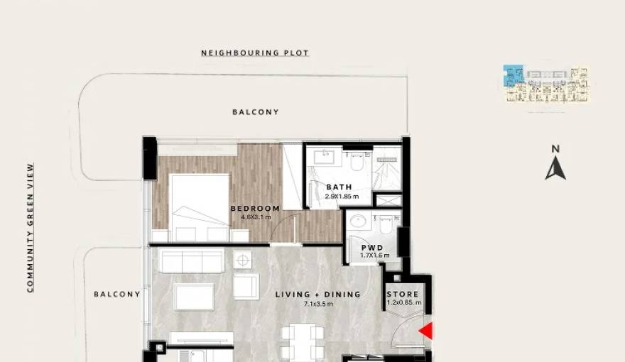 Plans Repose Residence