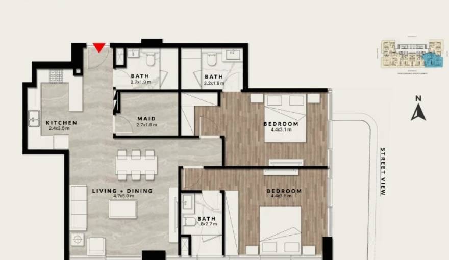 Plans Repose Residence