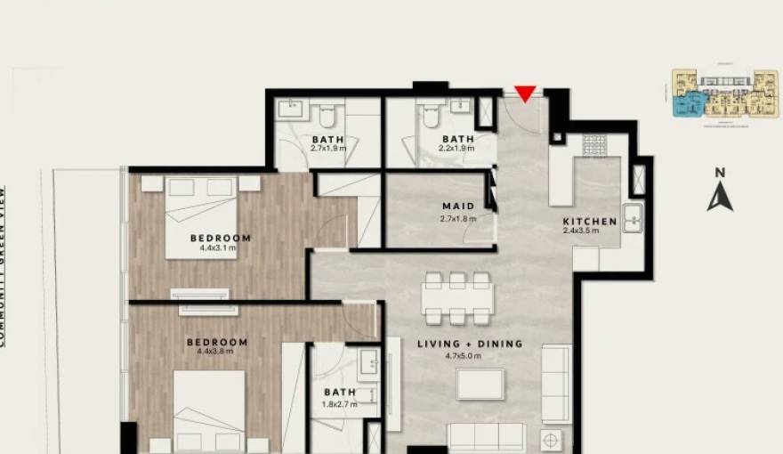 Plans Repose Residence