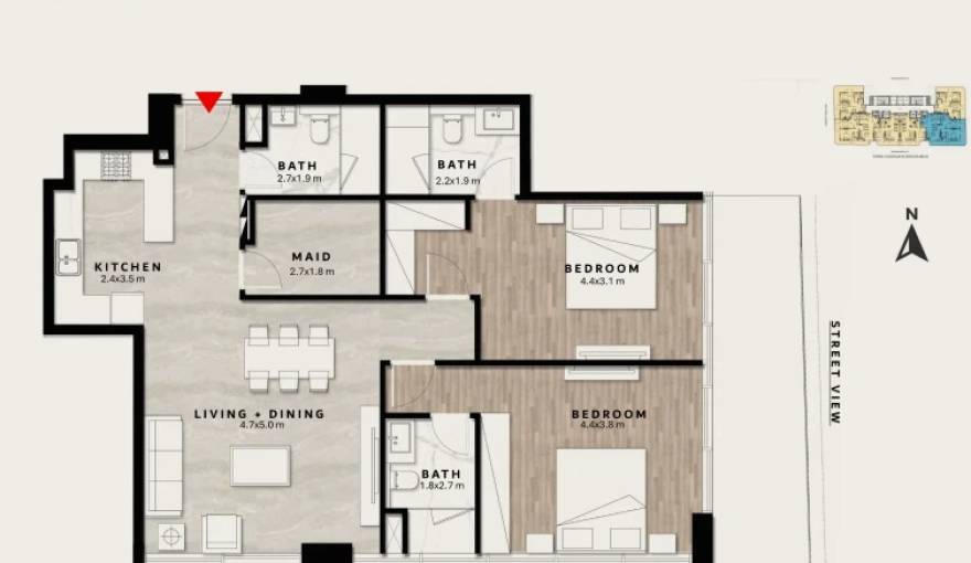 Plans Repose Residence
