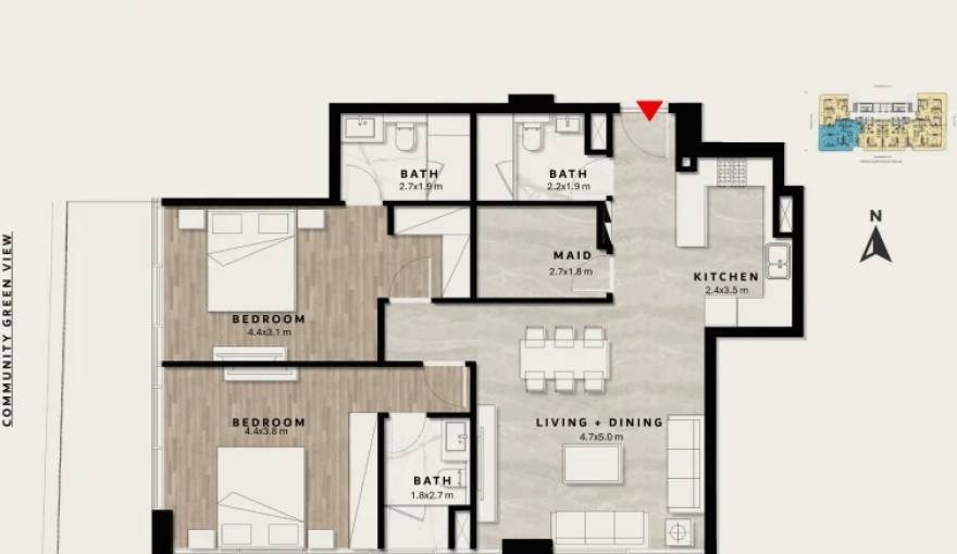 Plans Repose Residence