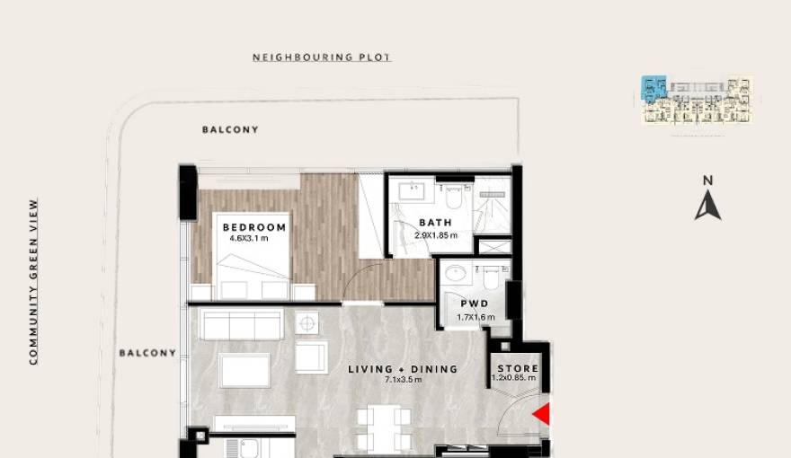 Plans Repose Residence