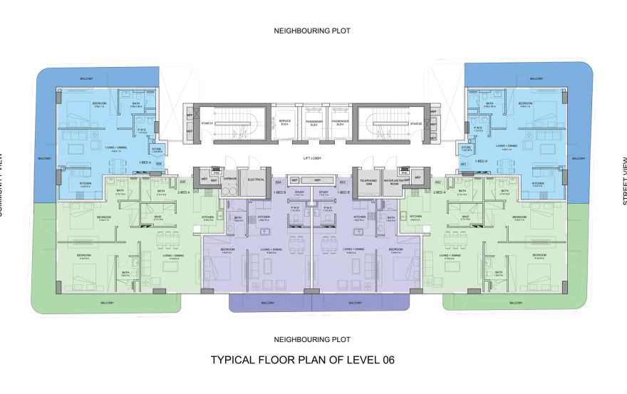 Site plan – Repose Residence
