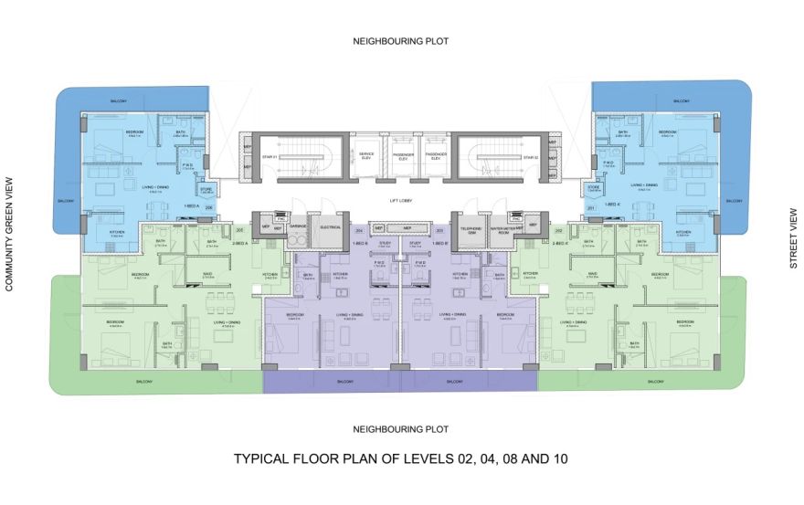 Site plan – Repose Residence