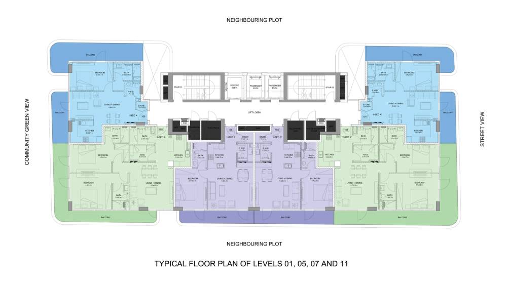 General plan – Repose Residence#4