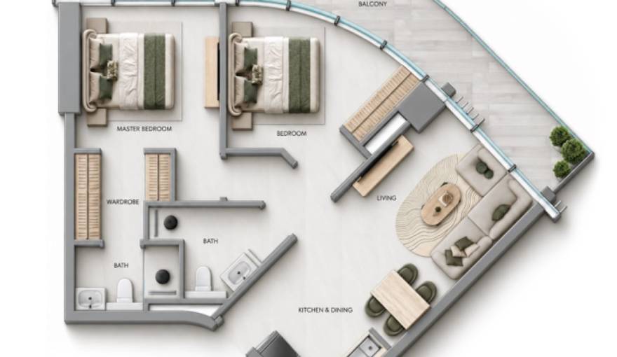 Plans Samana Downtown One