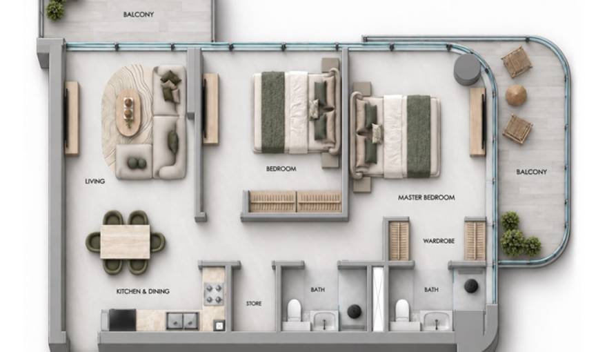 Plans Samana Downtown One