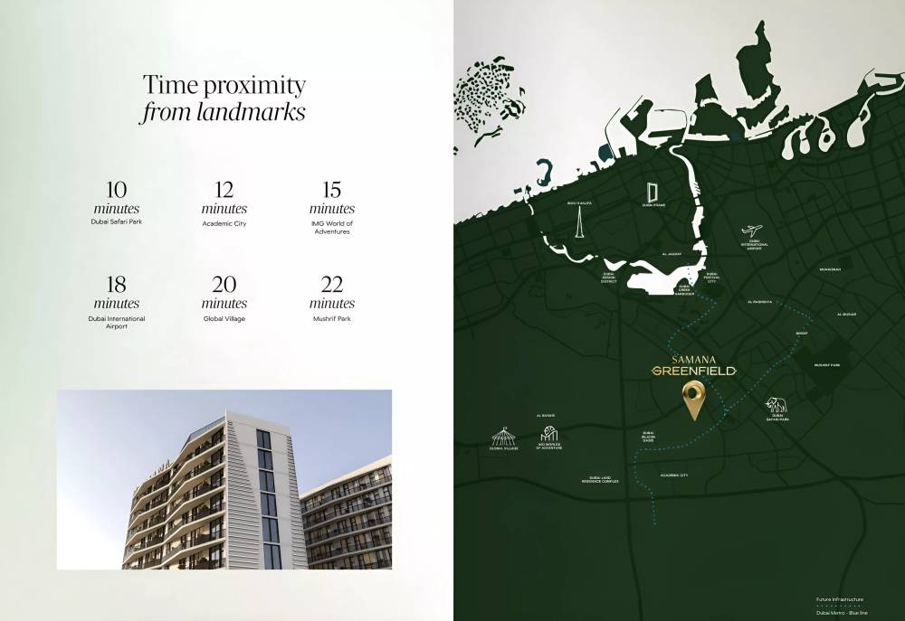General plan – Samana Greenfield#1