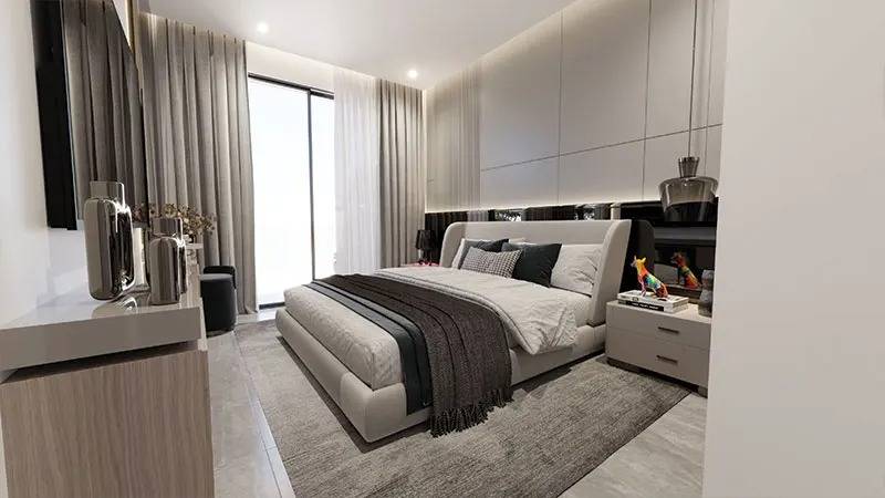 Interior design – Samana Manhattan#1