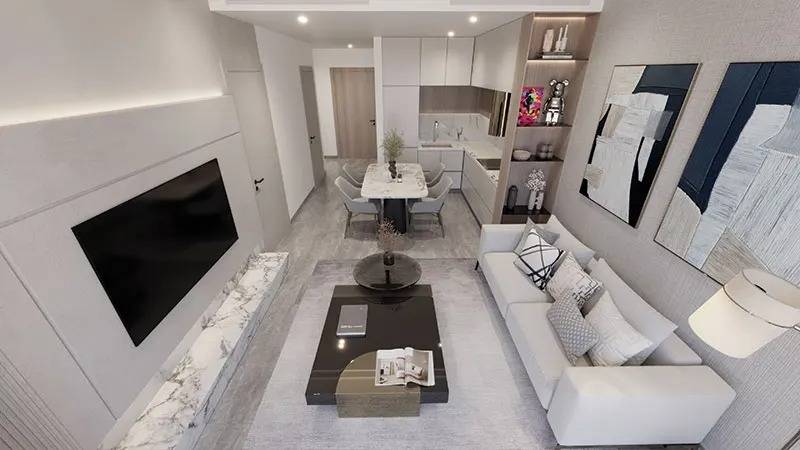 Interior design – Samana Manhattan#2