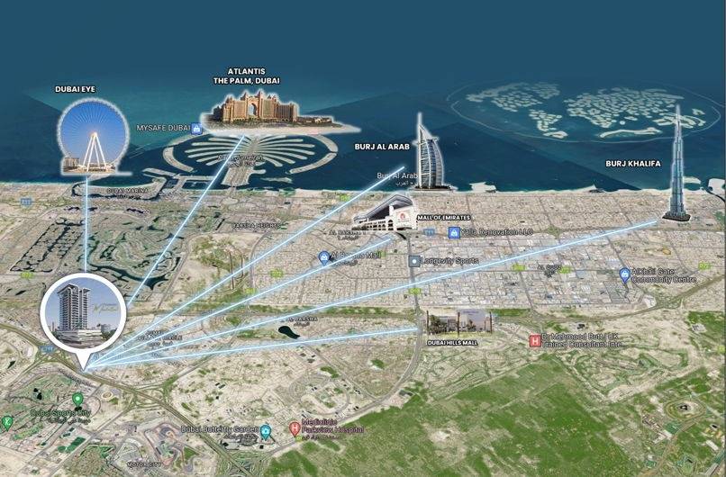General plan – Samana Manhattan#1