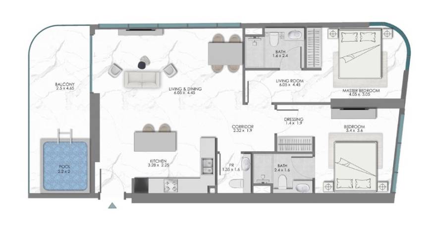 Plans Samana Sky Views
